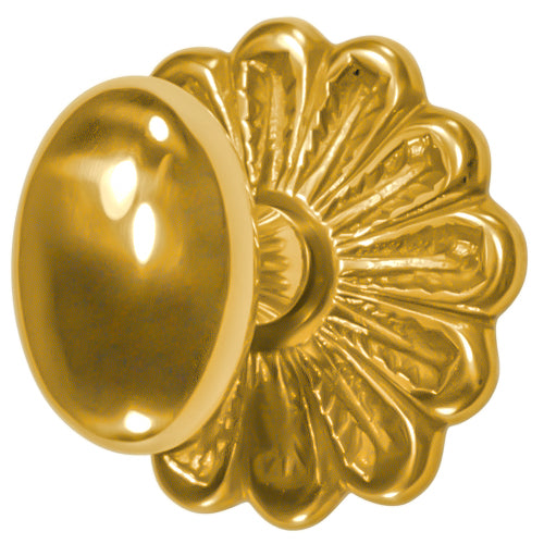 ##Antique Hardware## Maltesia Flower Rosette Door Set with Egg Door Knobs (Several Finishes Available)