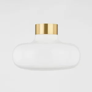 ##Antique Hardware## Eliana Flush Mount