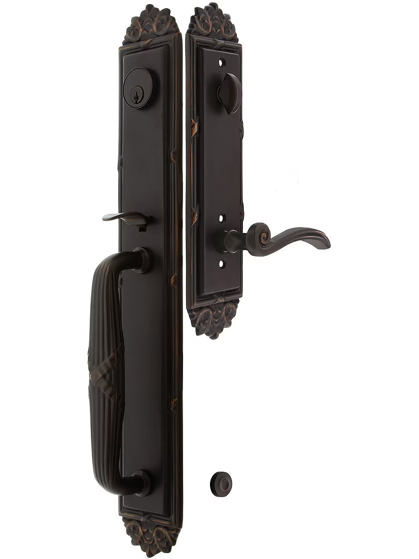 Solid Brass Imperial Style Entryway Set