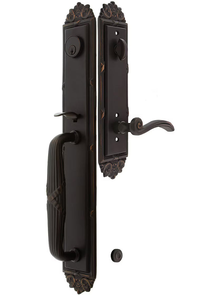 Solid Brass Imperial Style Entryway Set