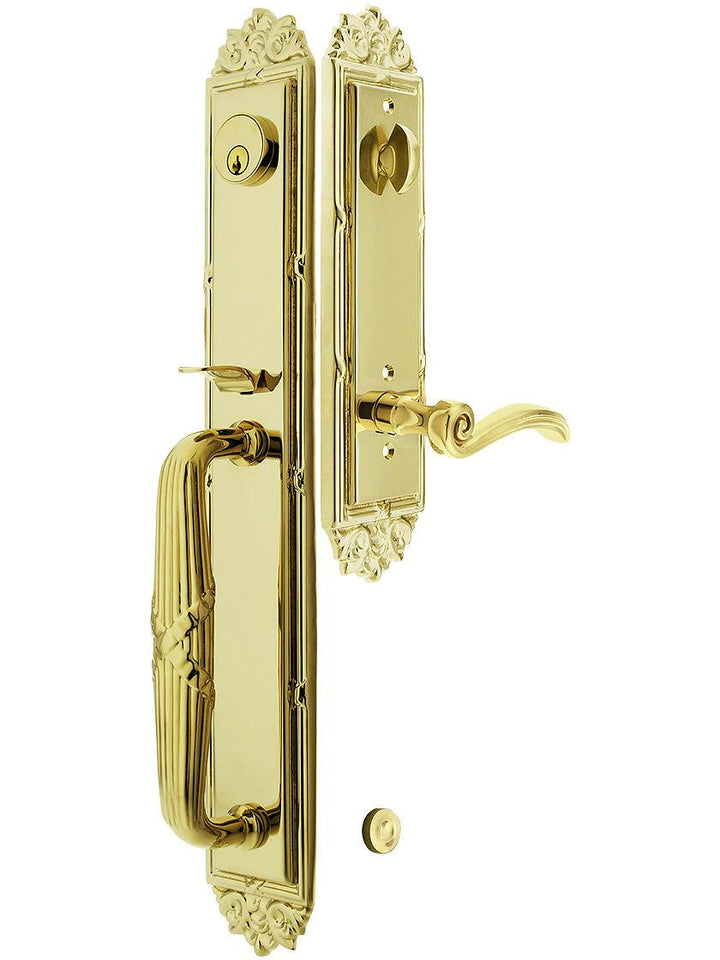 Solid Brass Imperial Style Entryway Set