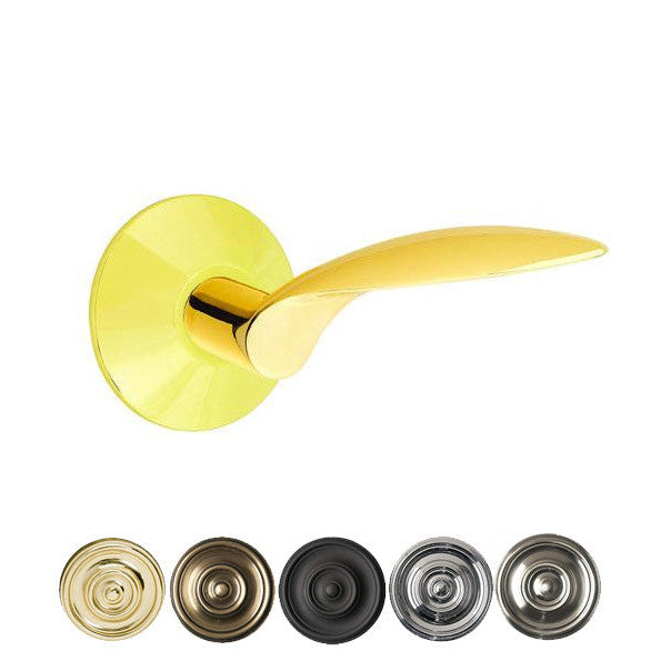 ##Antique Hardware## Emtek Solid Brass Mercury Lever With Modern Rosette (Several Finish Options)