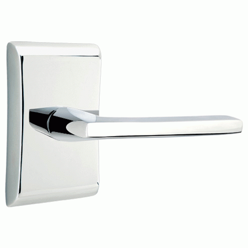 ##Antique Hardware## Emtek Solid Brass Helios Lever With Neos Rosette (Several Finish Options)