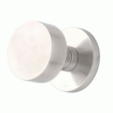 ##Antique Hardware## Cast Stainless Steel Round Door Knob with Round Plate