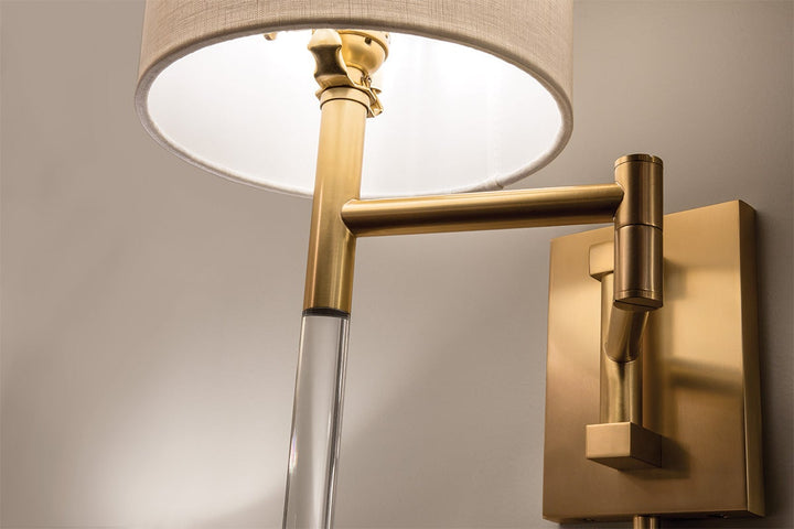 ##Antique Hardware## Englewood Plug-in Sconce