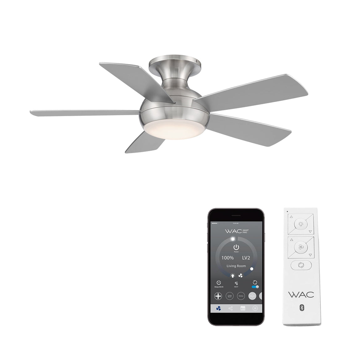 ##Antique Hardware## Odyssey 5-Blade Smart Flush Mount Ceiling Fan