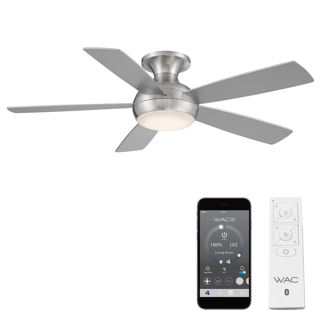 ##Antique Hardware## Odyssey 5-Blade Smart Flush Mount Ceiling Fan