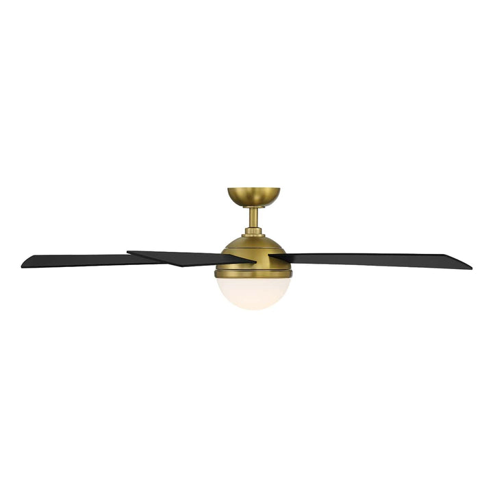 ##Antique Hardware## Eclipse 5-Blade LED Smart Ceiling Fan