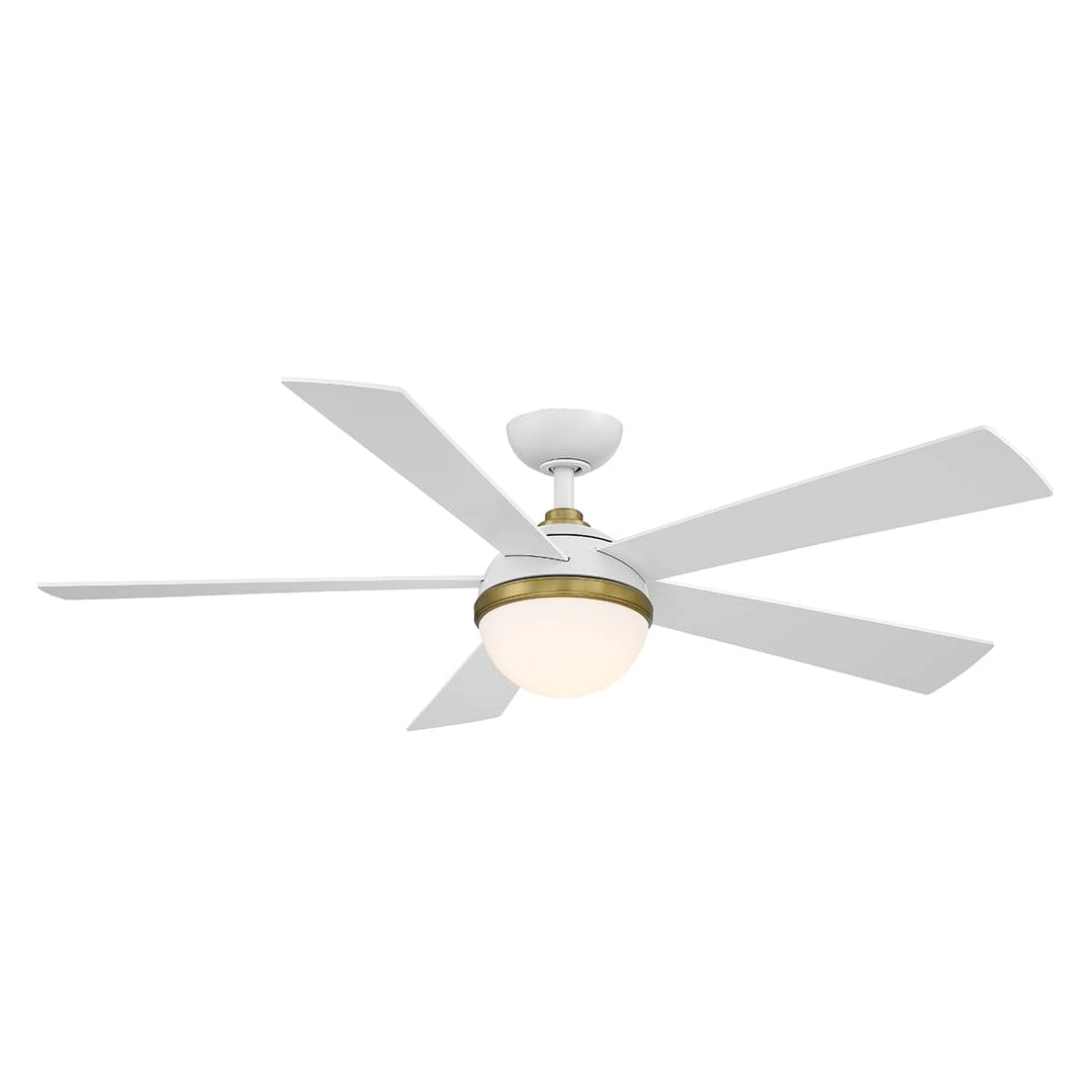 ##Antique Hardware## Eclipse 5-Blade LED Smart Ceiling Fan
