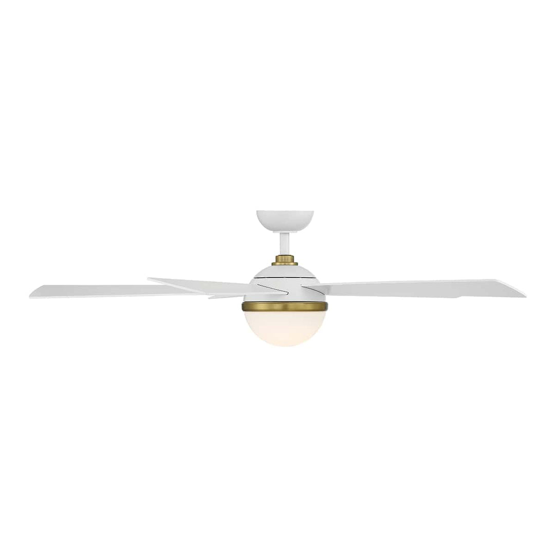 ##Antique Hardware## Eclipse 5-Blade LED Smart Ceiling Fan