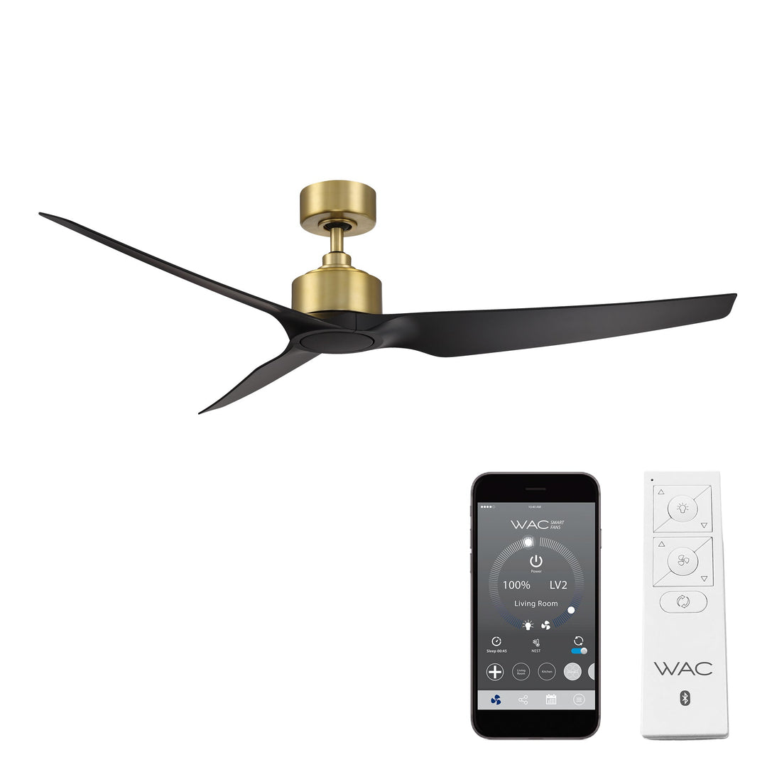 ##Antique Hardware## Stella 3-Blade Smart Ceiling Fan