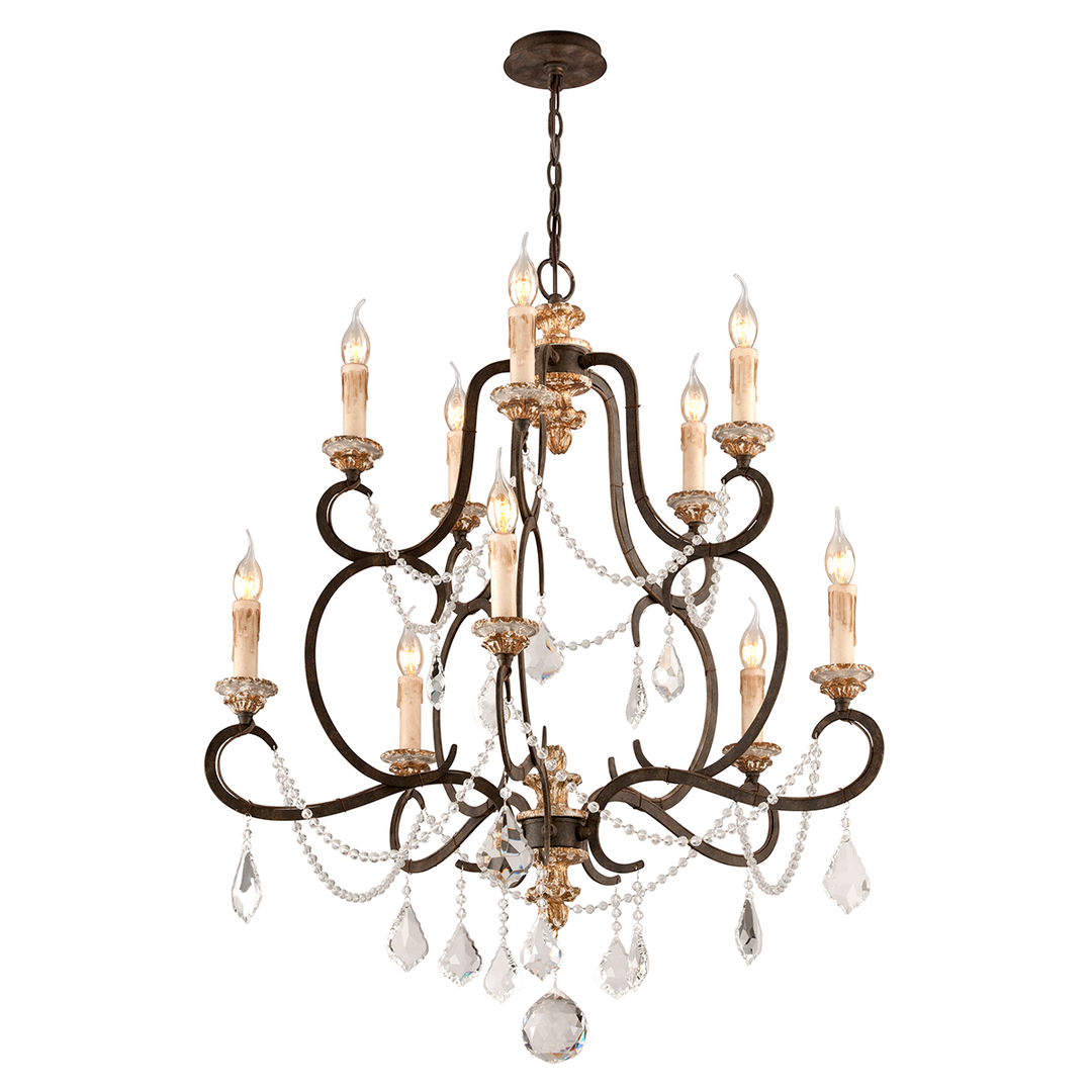 ##Antique Hardware## Bordeaux Chandelier