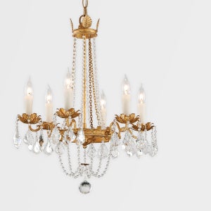 ##Antique Hardware## Viola Chandelier