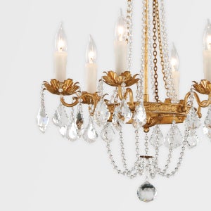 ##Antique Hardware## Viola Chandelier