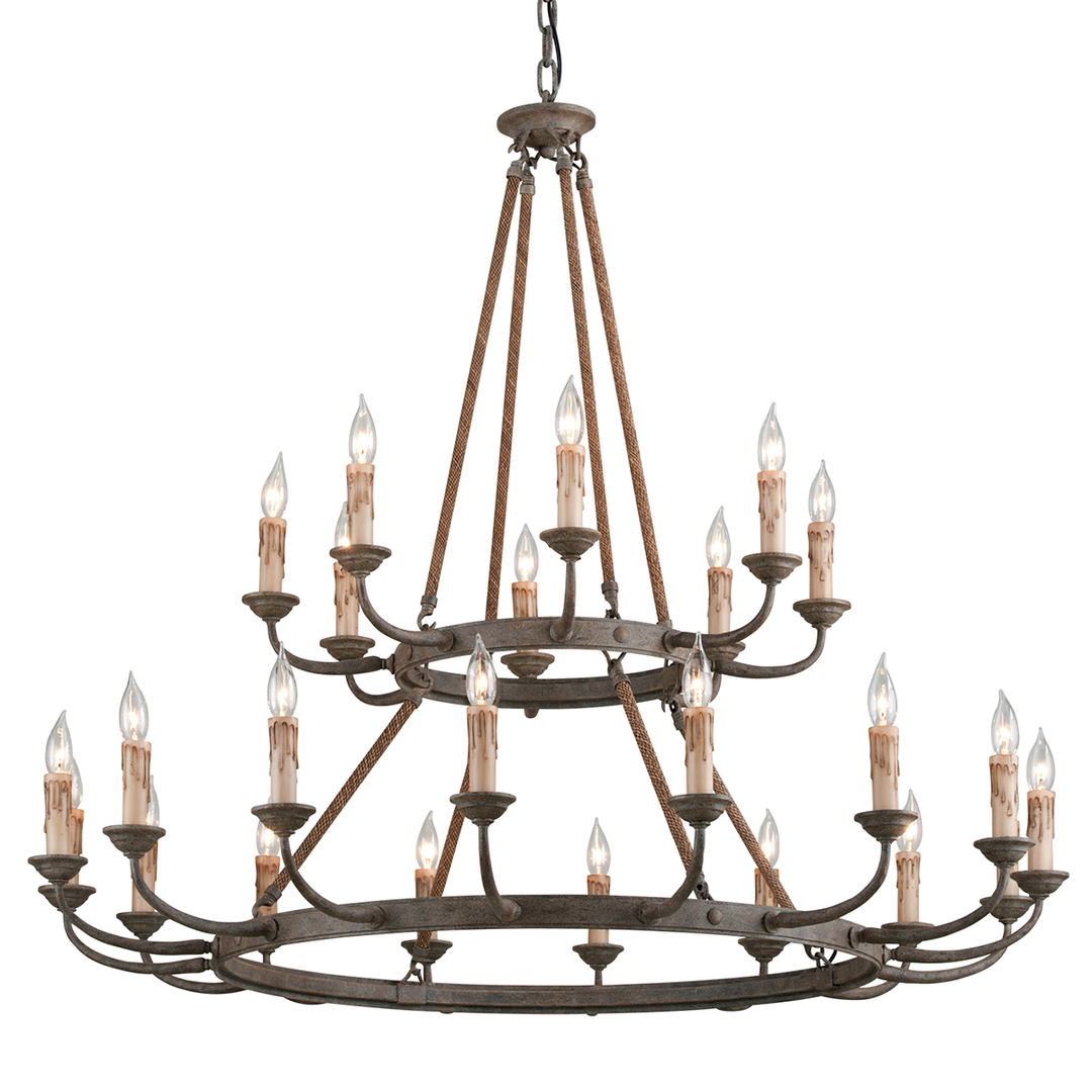 ##Antique Hardware## Cyrano Chandelier