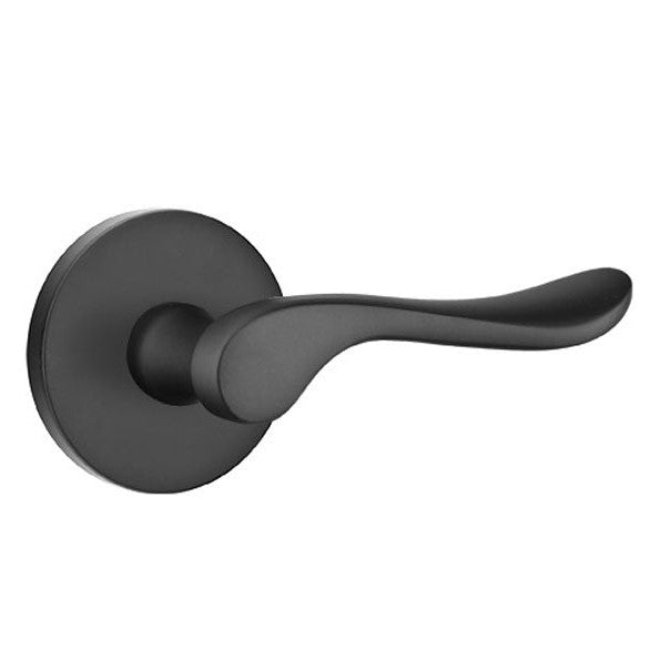 Antique Hardware Emtek Solid Brass Luzern Lever With Disk Rosette (Several Finishes Available) EMTEK LEVER DOOR KNOB