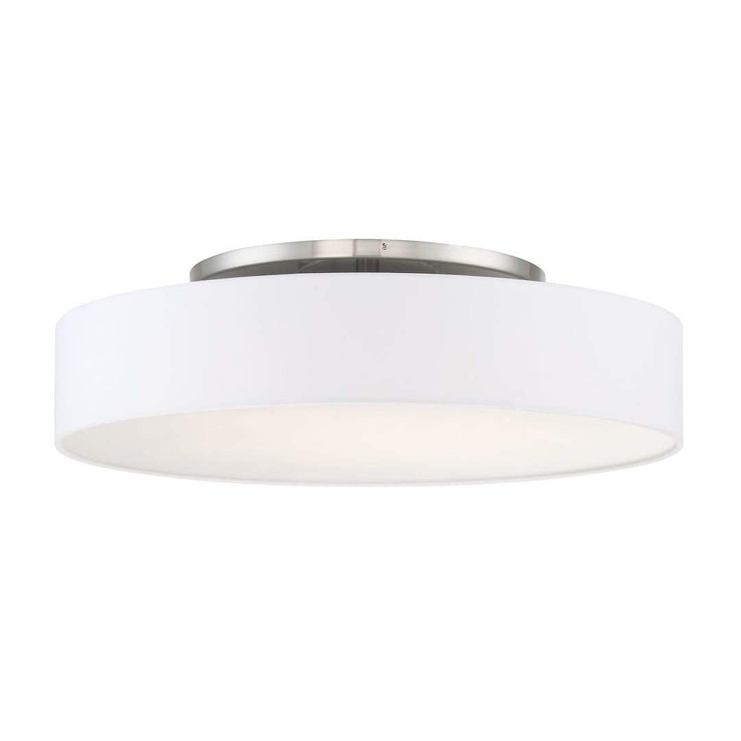 ##Antique Hardware## Manhattan LED Flush Mount