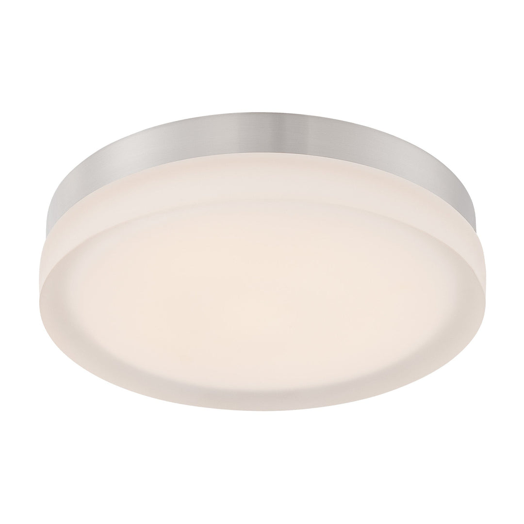 ##Antique Hardware## Slice LED Round Flush Mount