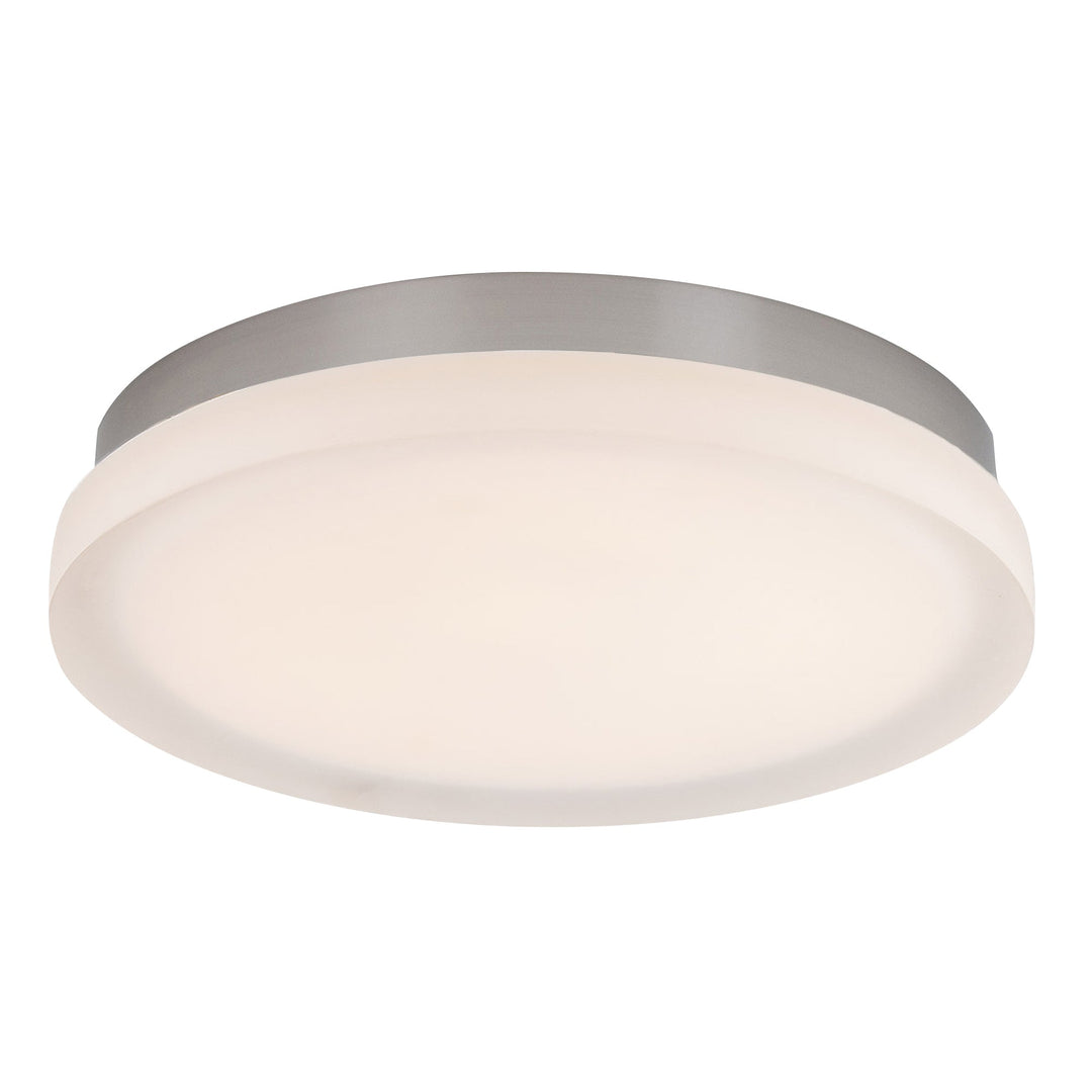 ##Antique Hardware## Slice LED Round Flush Mount