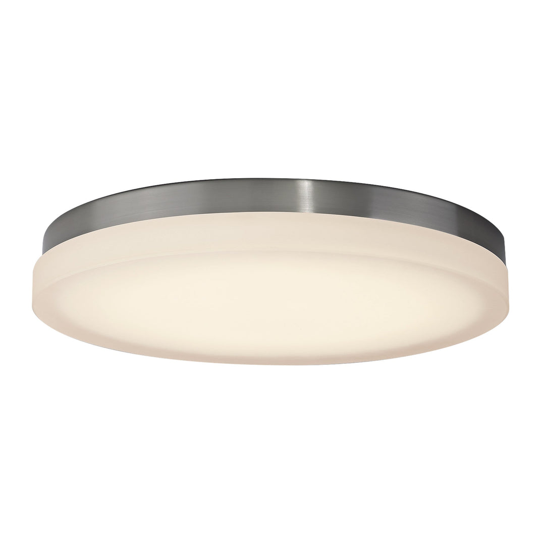 ##Antique Hardware## Slice LED Round Flush Mount