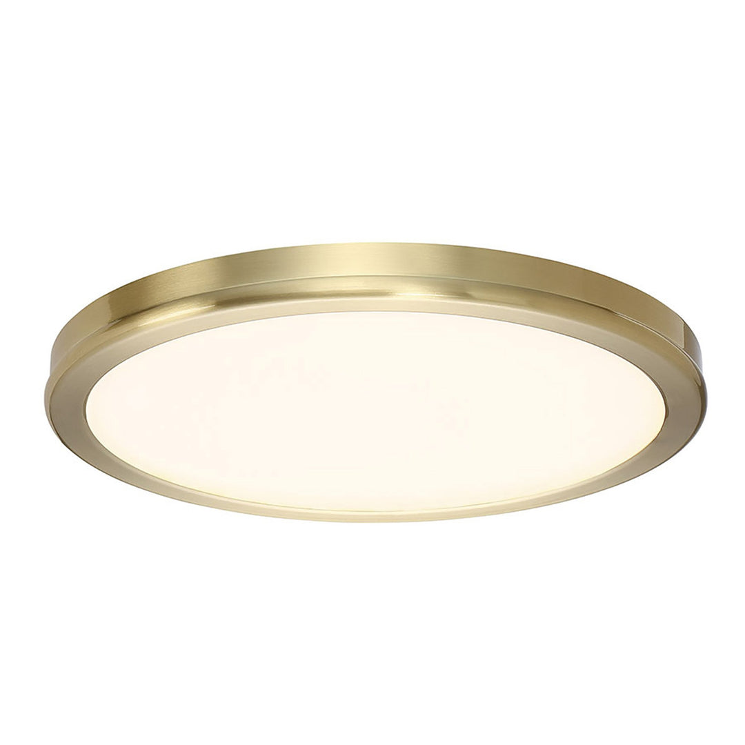 ##Antique Hardware## Geos LED Round Flush Mount
