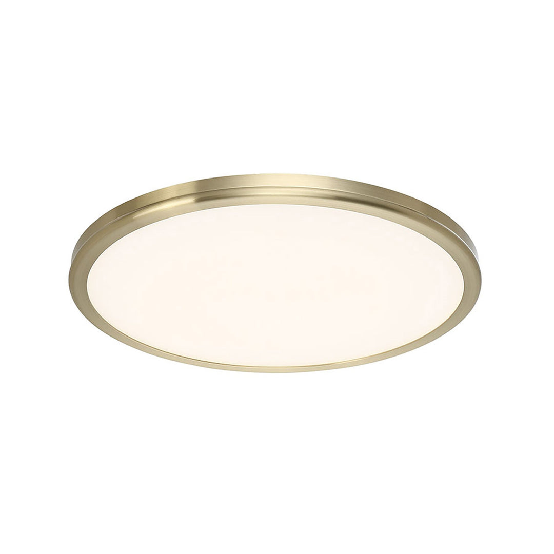 ##Antique Hardware## Geos LED Round Flush Mount