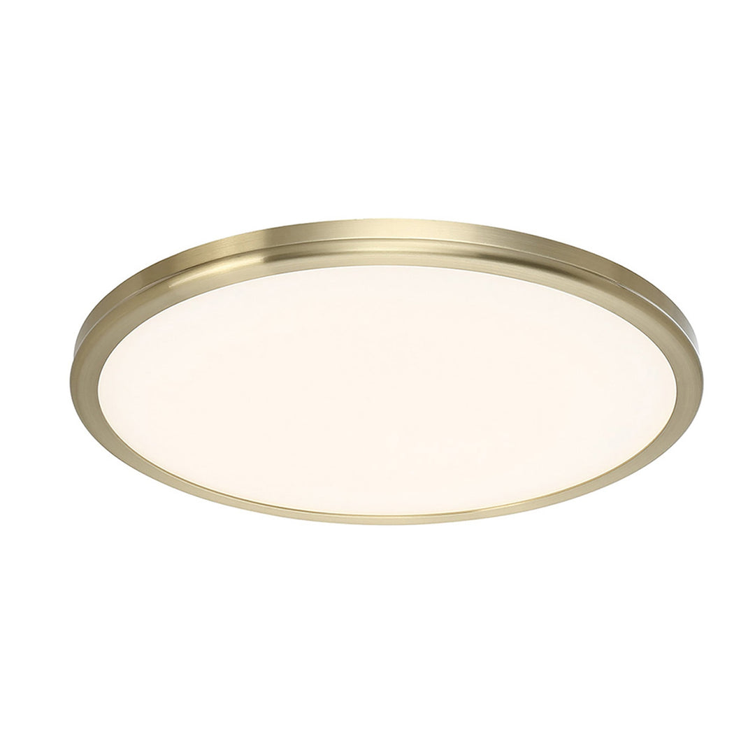 ##Antique Hardware## Geos LED Round Flush Mount