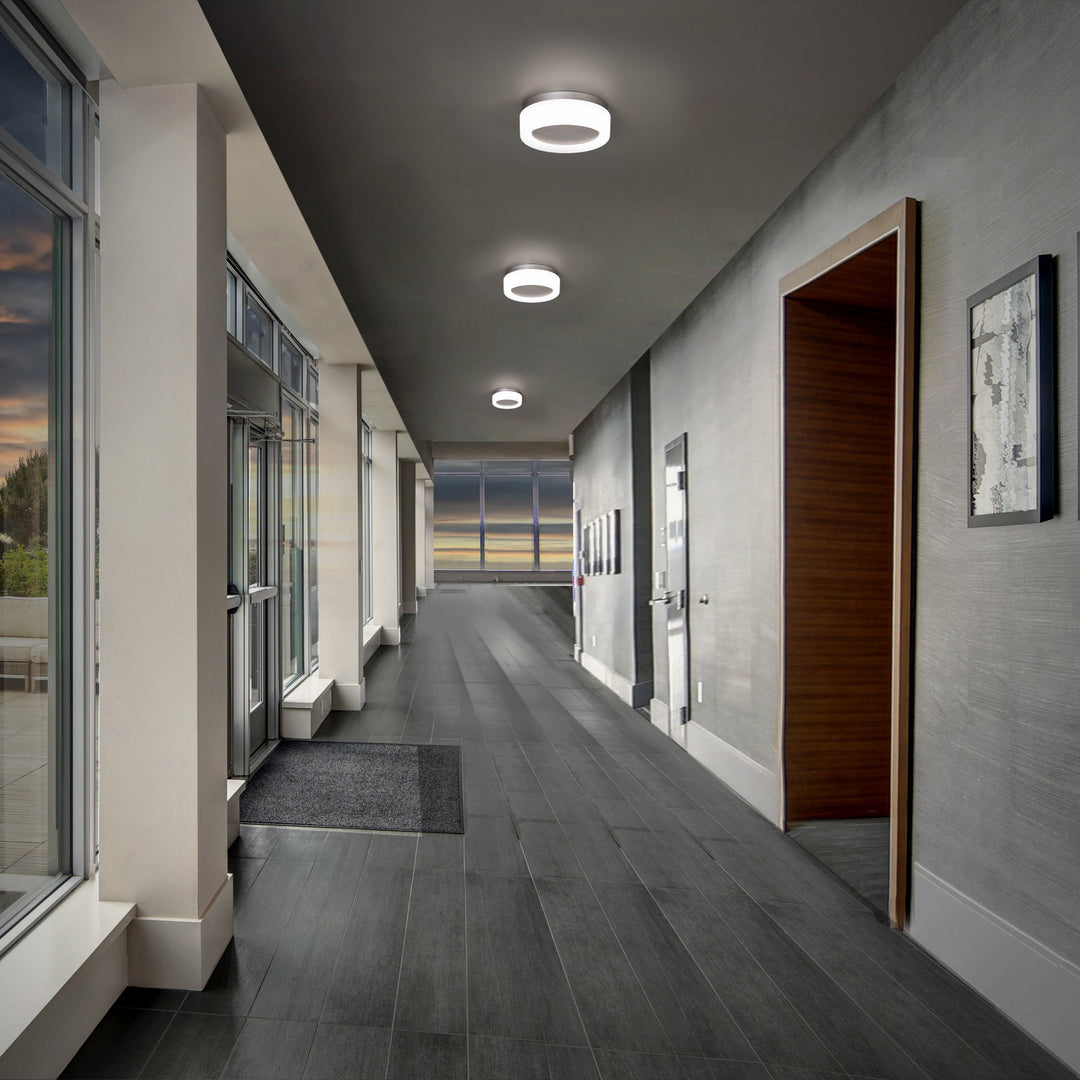 ##Antique Hardware## Bonham LED Flush Mount