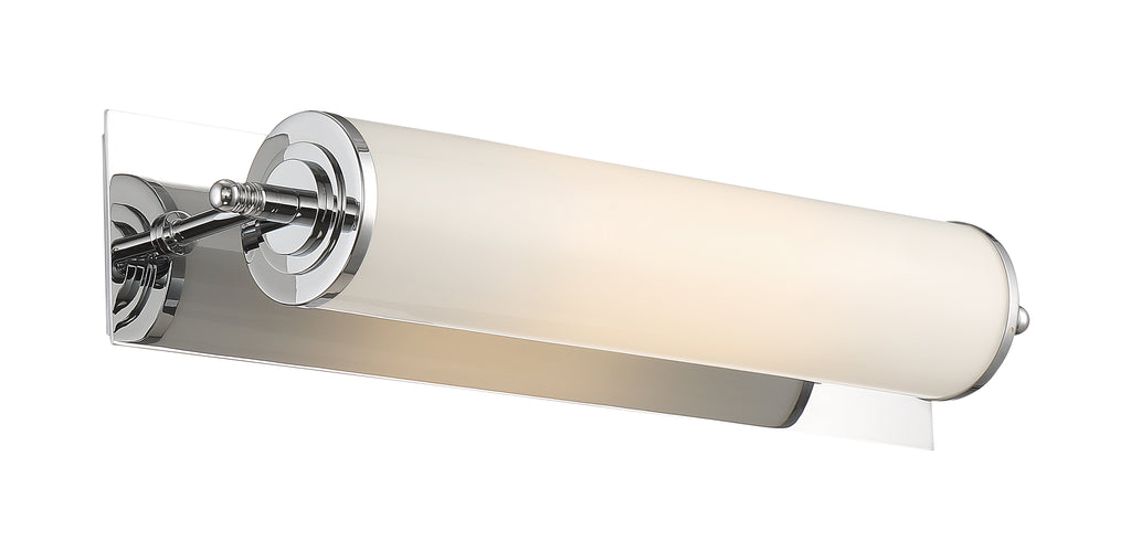 ##Antique Hardware## Foster 1 Light Polished Chrome Bathroom Vanity