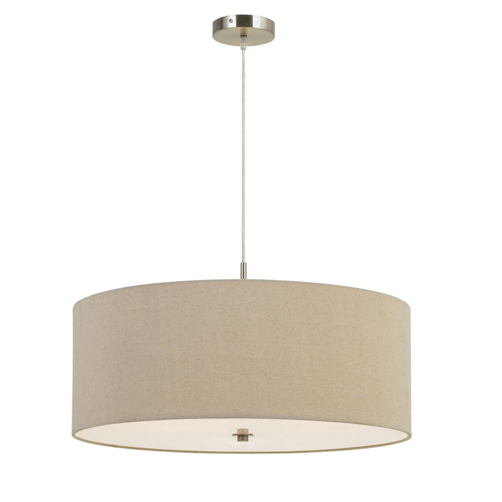 ##Antique Hardware## 60W X 3 ADDISON DRUM PENDANT FIXTURE. DIA:24"
