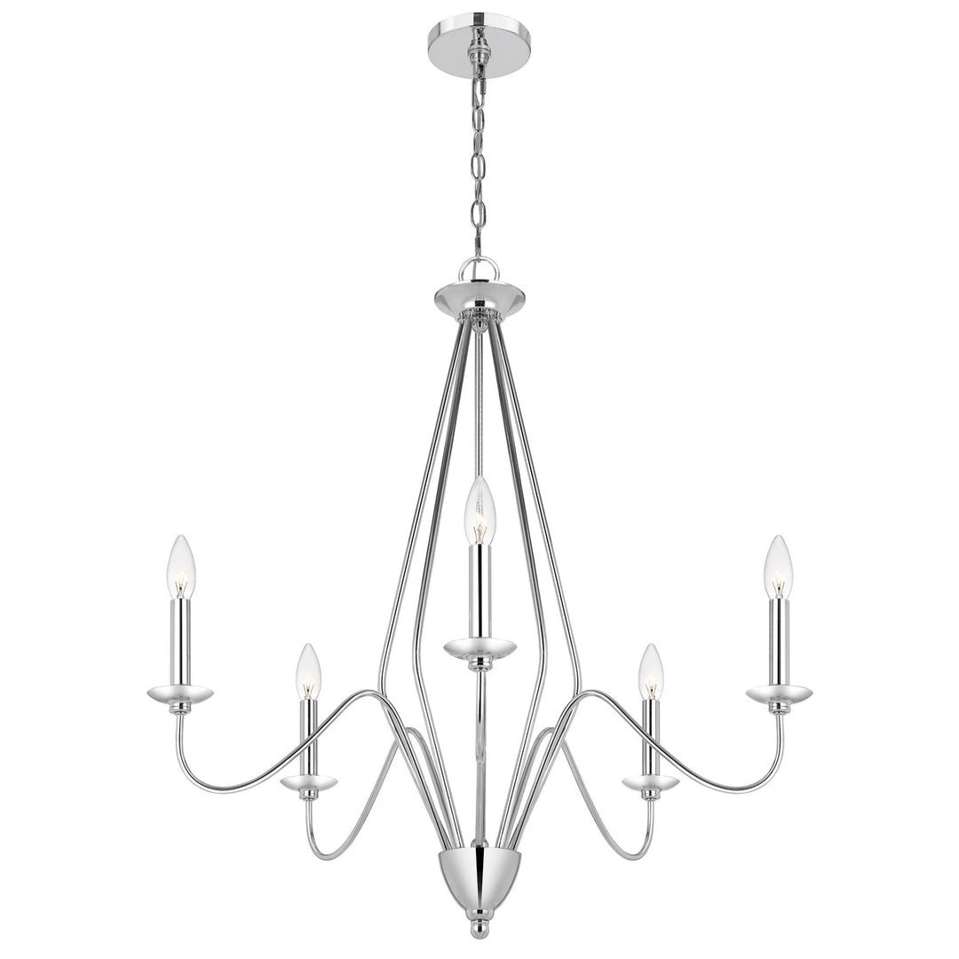 ##Antique Hardware## NORWICH METAL CHANDELIER