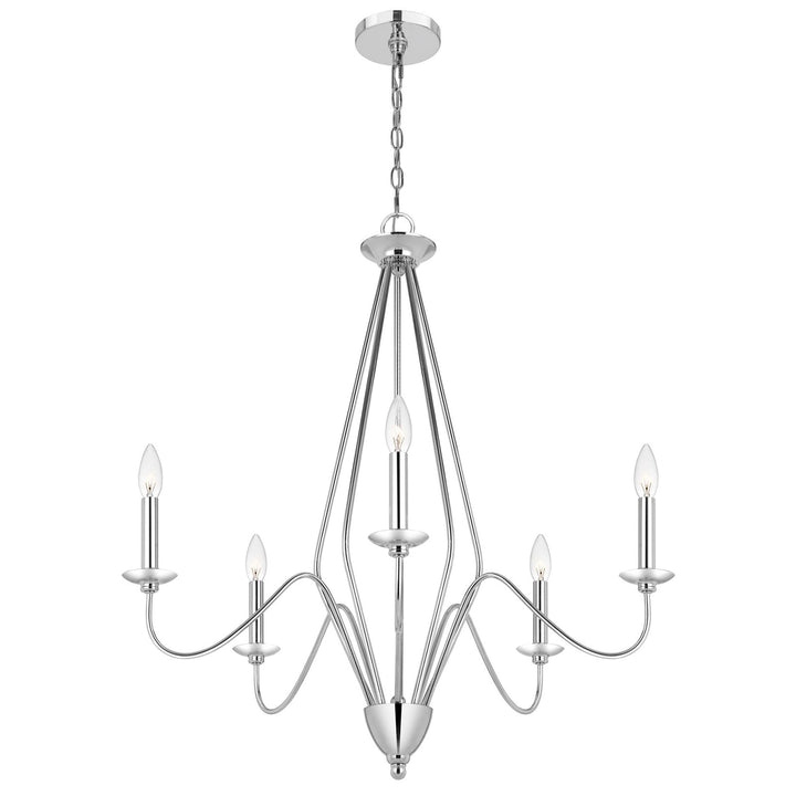 ##Antique Hardware## NORWICH METAL CHANDELIER