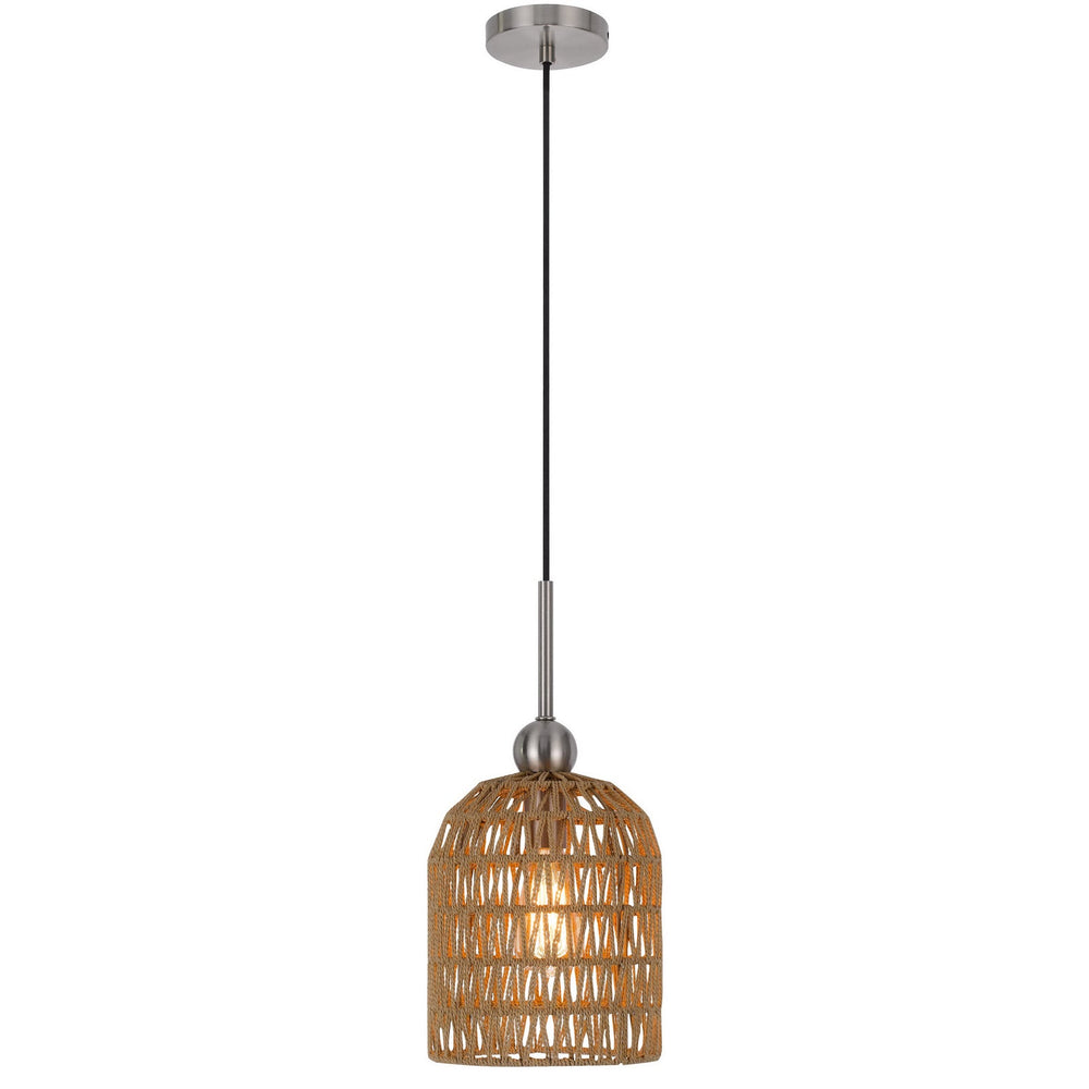 ##Antique Hardware## 60W DEPOK ROPED PENDANT FIXTURE