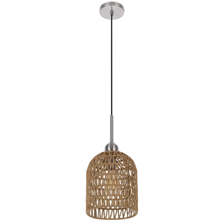 ##Antique Hardware## 60W DEPOK ROPED PENDANT FIXTURE