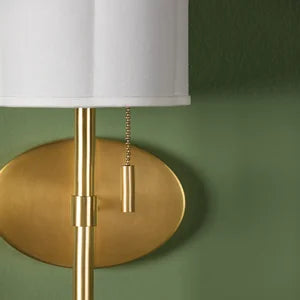 ##Antique Hardware## Fawn Wall Sconce