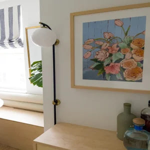 ##Antique Hardware## Faye Plug-In Sconce