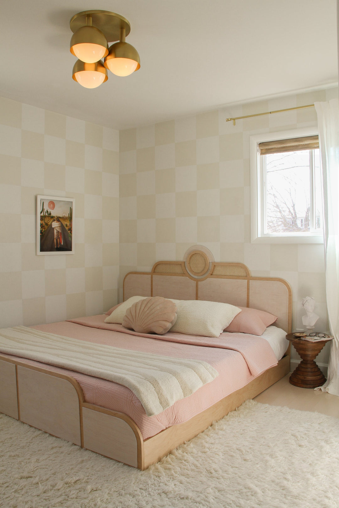 ##Antique Hardware## Foster Semi Flush