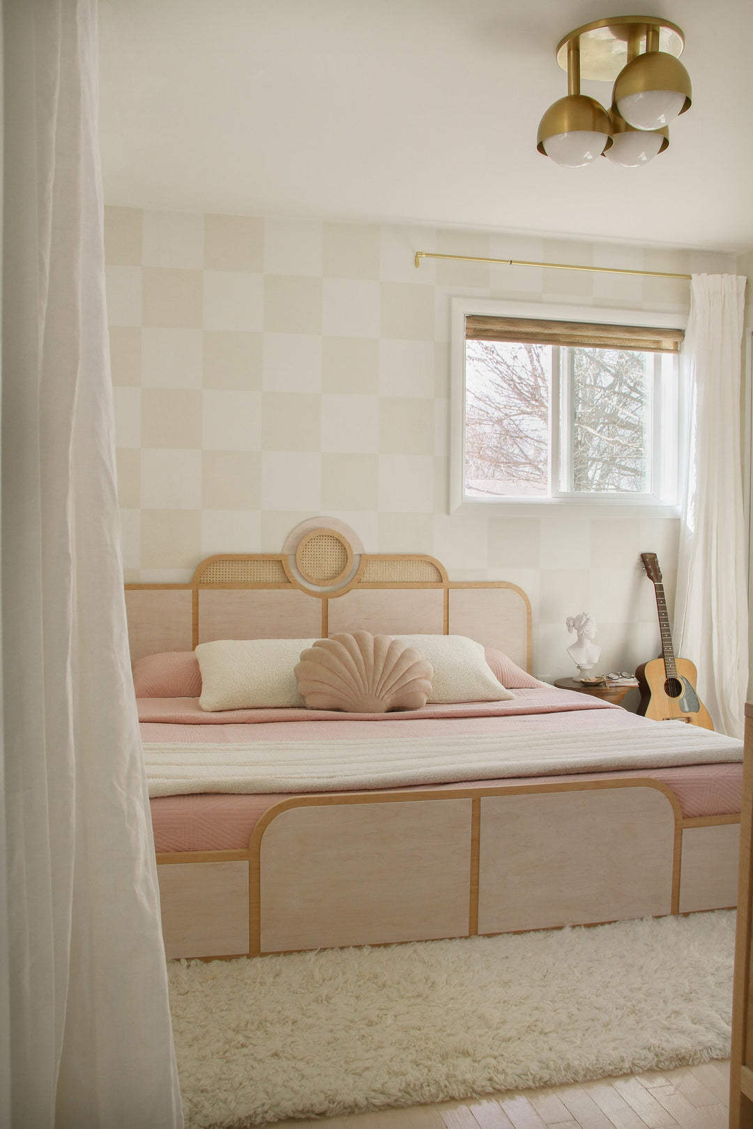 ##Antique Hardware## Foster Semi Flush