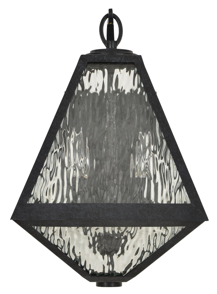 ##Antique Hardware## Brian Patrick Flynn Glacier 2 Light Black Charcoal Outdoor Sconce