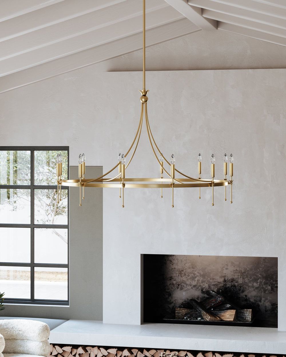 ##Antique Hardware## Gates Chandelier