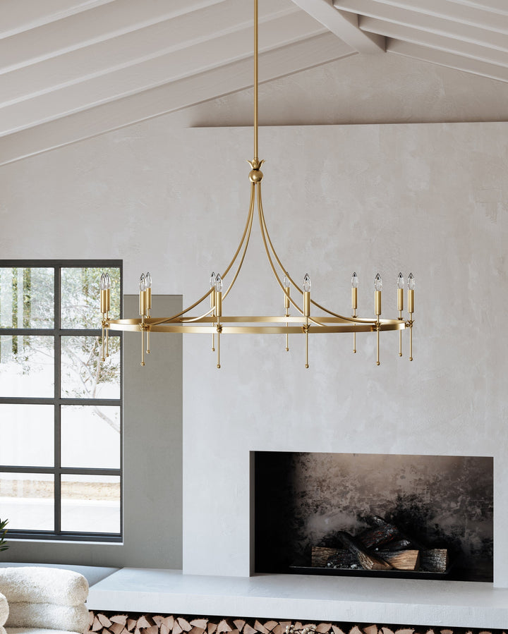 ##Antique Hardware## Gates Chandelier