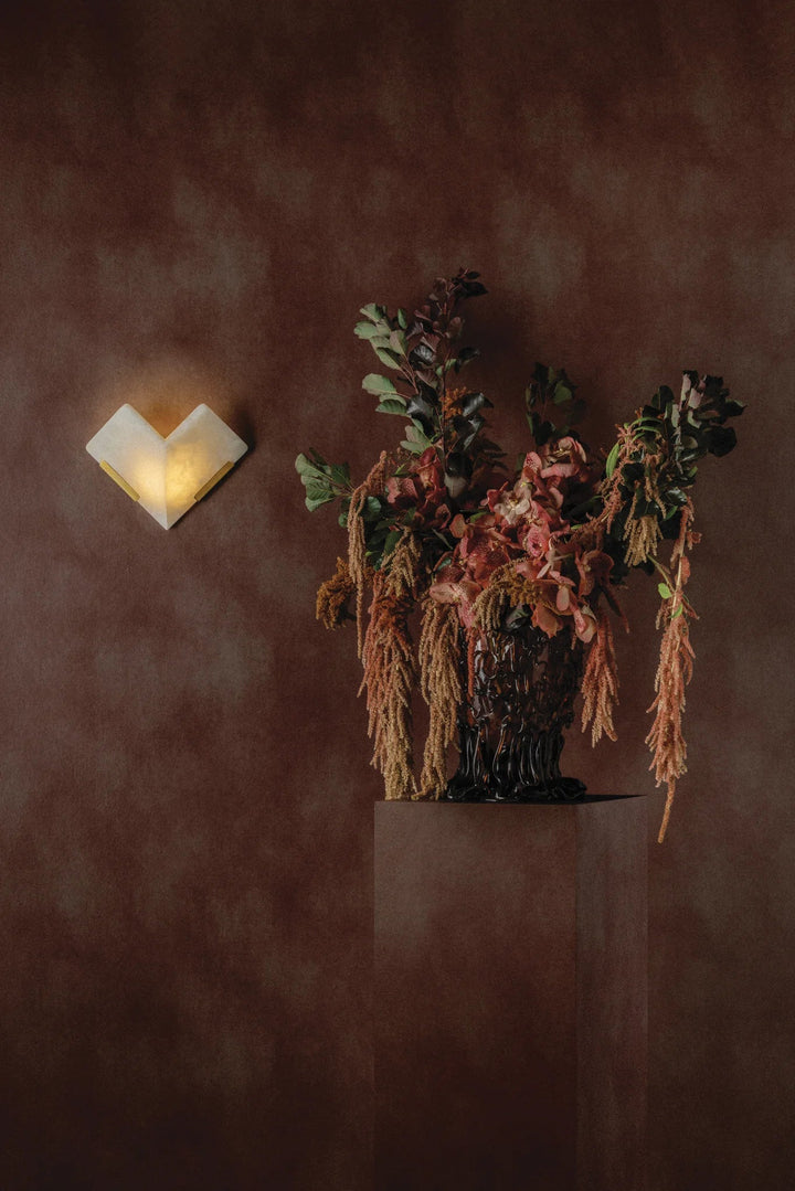 ##Antique Hardware## Geo Wall Sconce