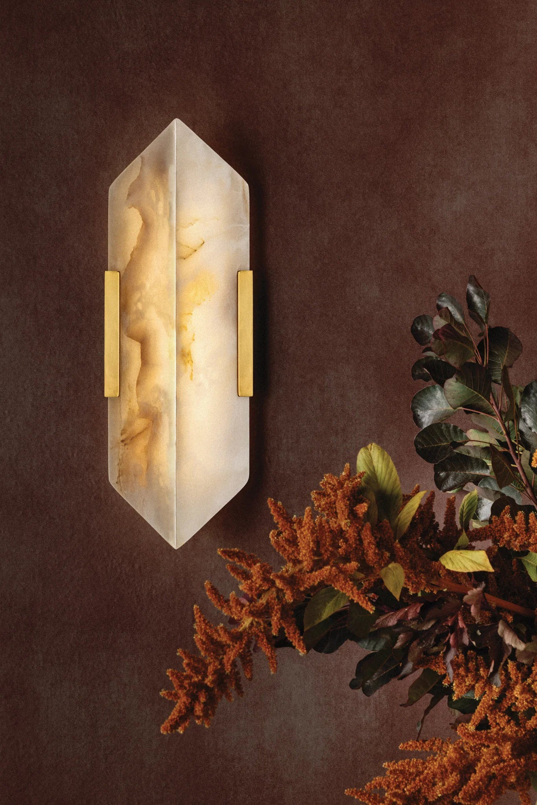 ##Antique Hardware## Geo Wall Sconce