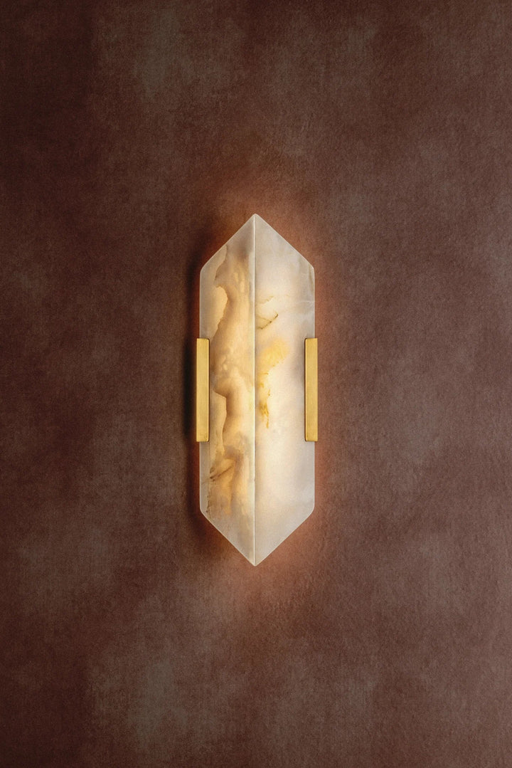 ##Antique Hardware## Geo Wall Sconce