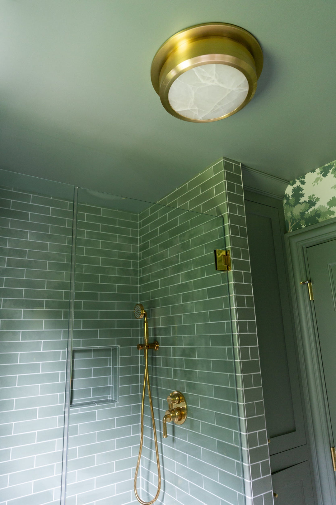 ##Antique Hardware## Greenport Flush Mount