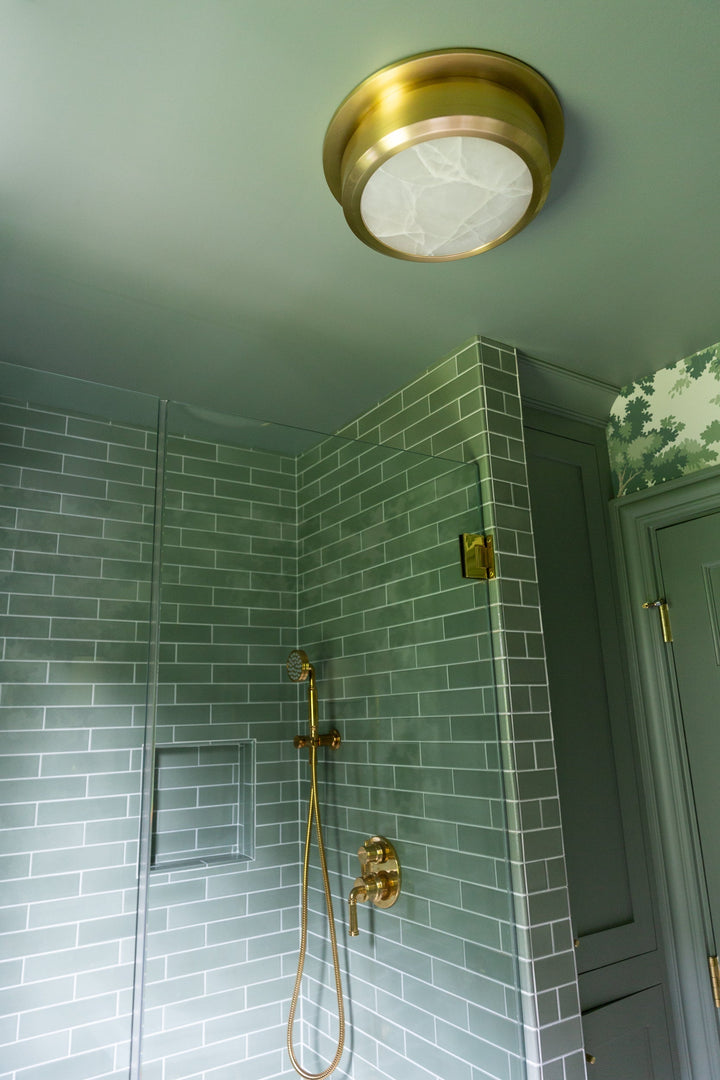 ##Antique Hardware## Greenport Flush Mount