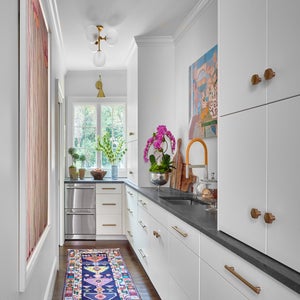 ##Antique Hardware## Ashleigh Semi Flush