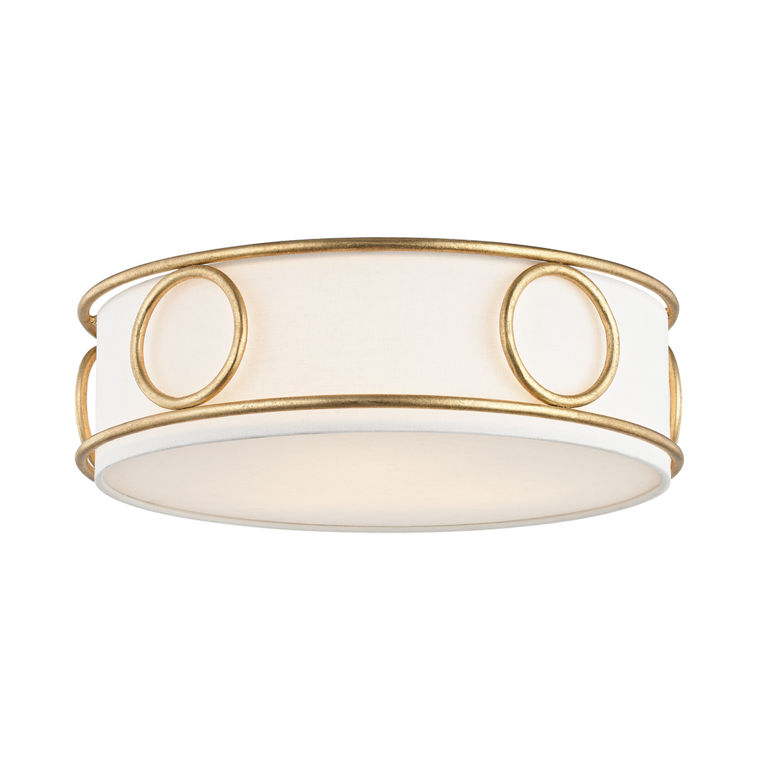 ##Antique Hardware## Jade Flush Mount