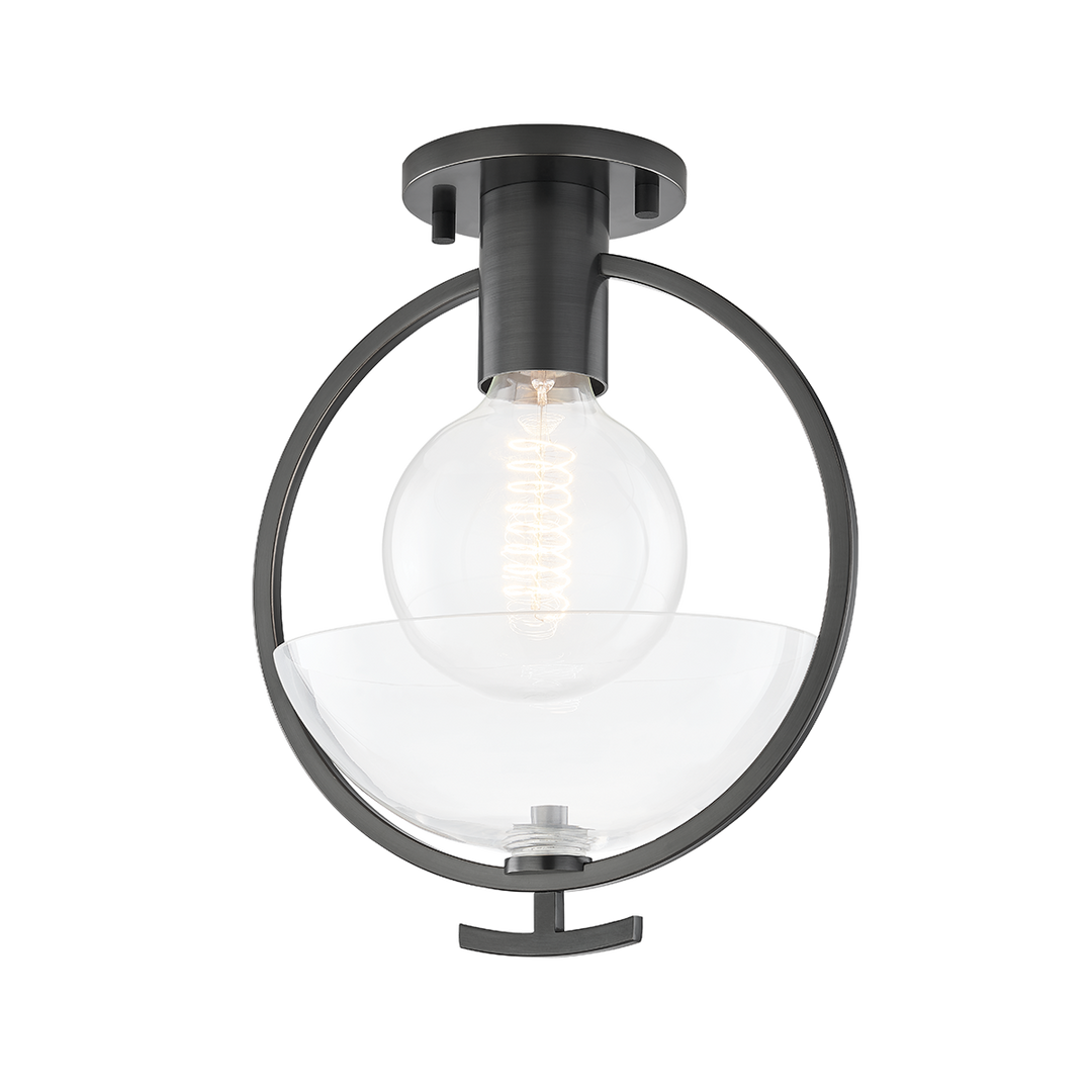 ##Antique Hardware## Ringo Semi Flush