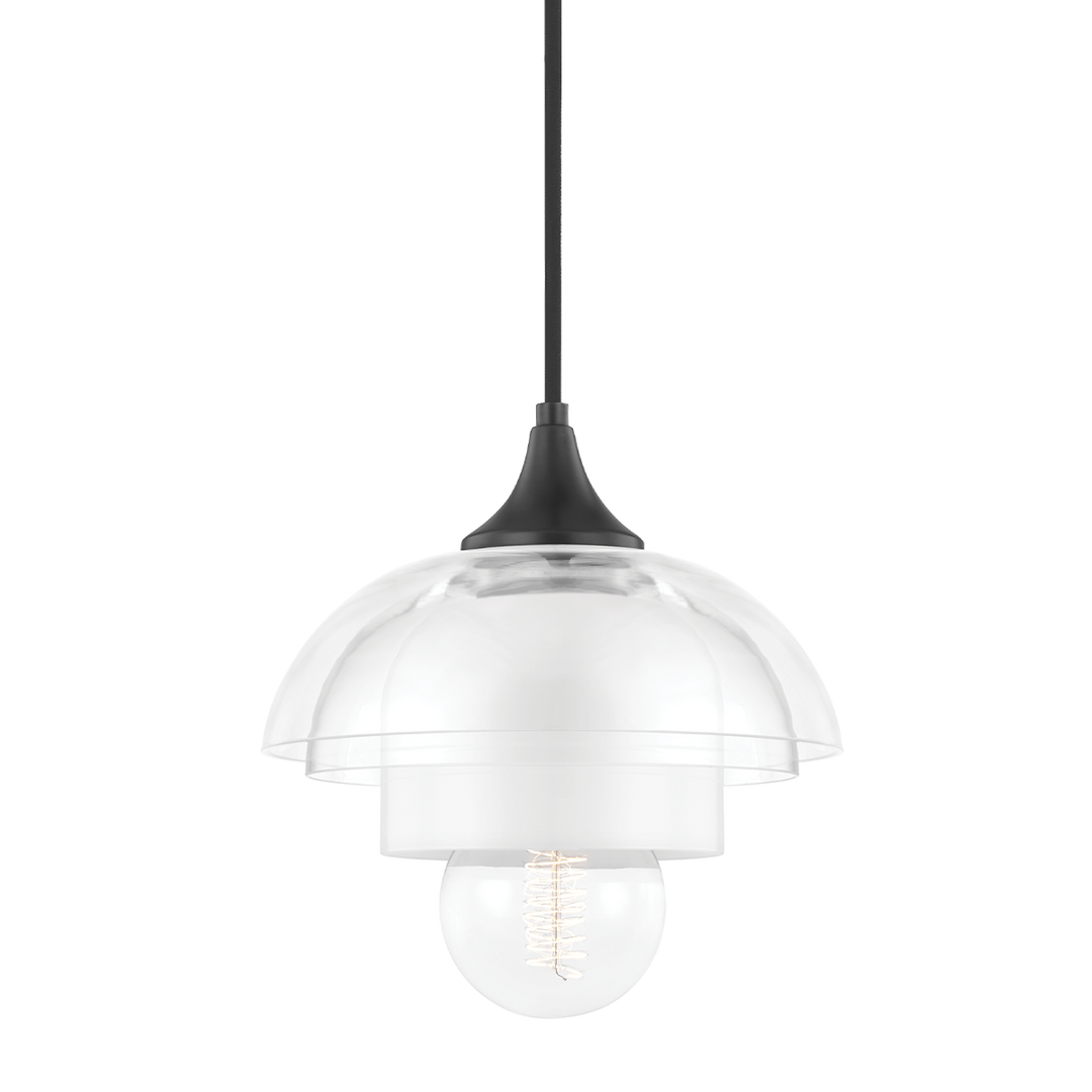 ##Antique Hardware## Ruby Pendant